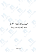 Johanas Volfgangas Gėtė ,,Faustas"
