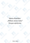 Marius Katiliškis ,,Miškais ateina ruduo"